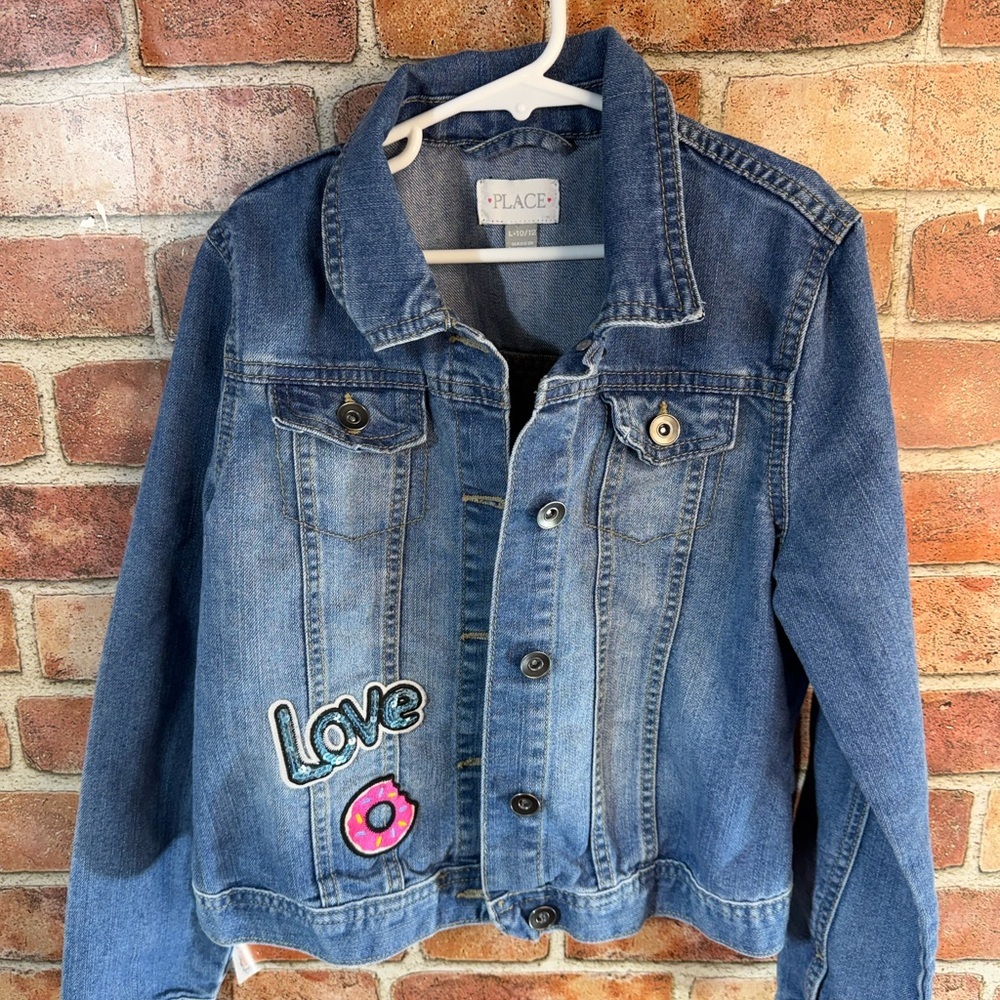 The Children’s PLACE Kids girl’s Denim Jacket - sz 10-12